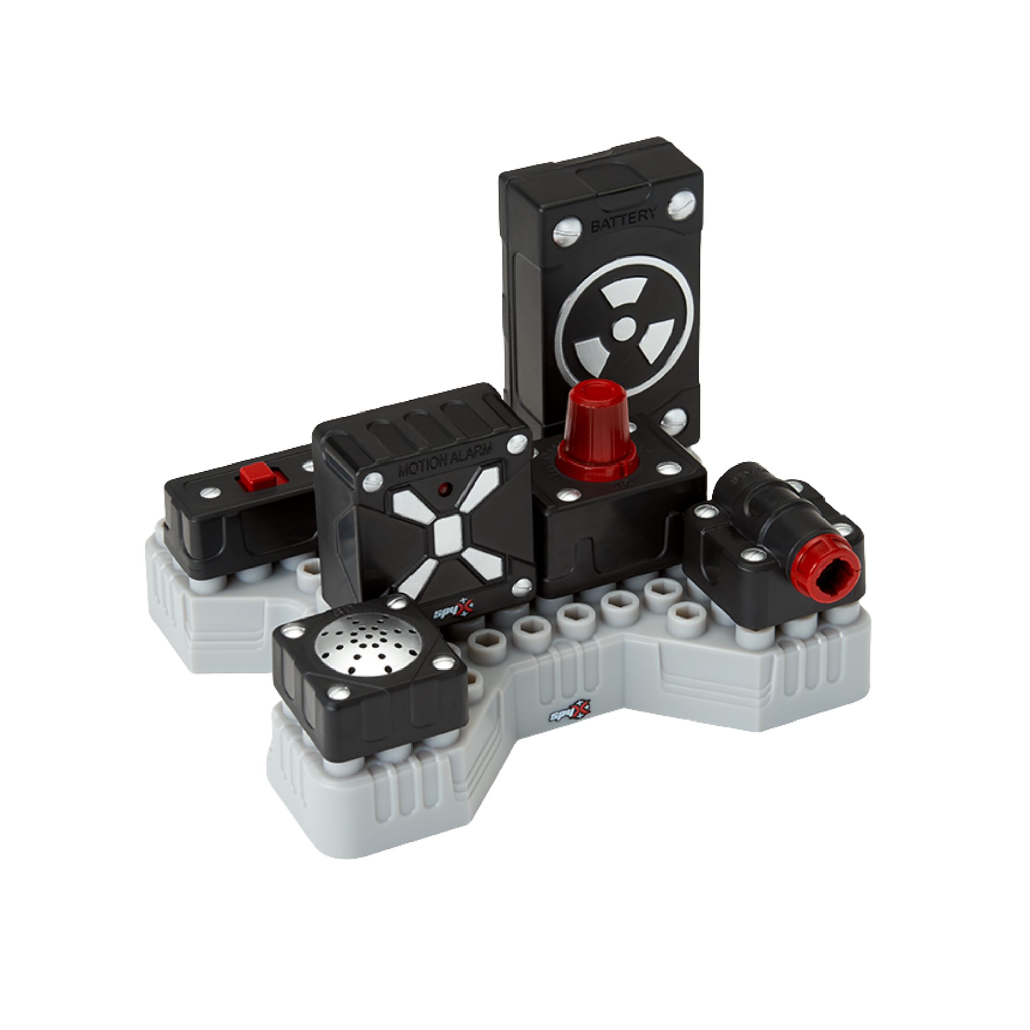 m*o様 【未使用】NILøS for IKE Ø SPYAIR　ポーチ SpyX DIY Motion Alarm: Build-Your-Own Alarm Kit, Ages 6+ – Mukikim