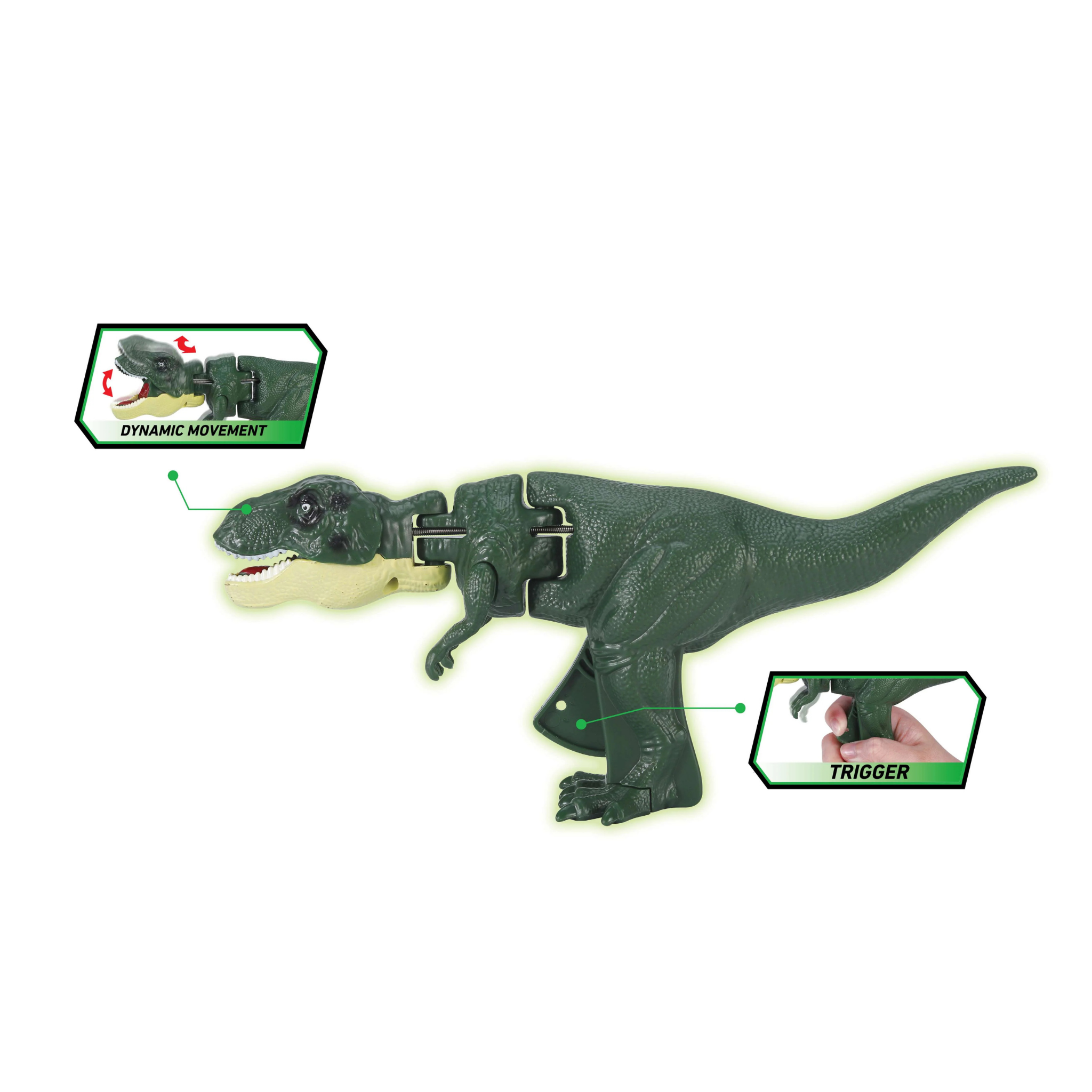 ディノス ソフビ DINOS Dinosnap: Snapping, Roaring T-Rex Grabber Toy, Ages 3+ – Mukikim