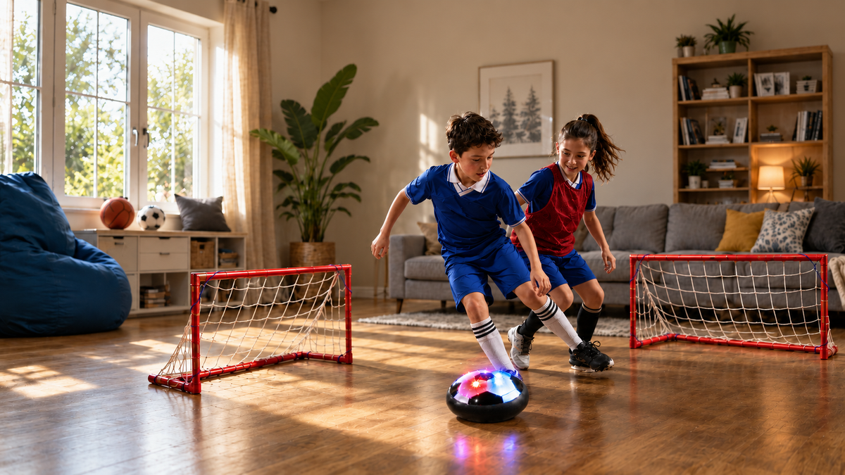 Hover Soccer: The Indoor Soccer Game That Saves the Lamp