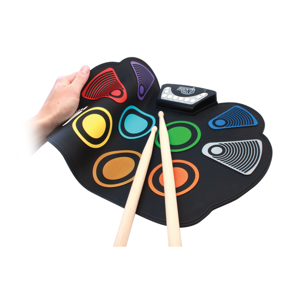 Rock And Roll It CodeDrum: Play-by-Color Roll-Up Drum, Ages 6+