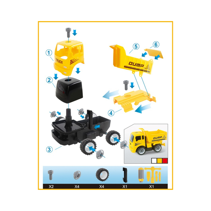 Construct A Truck Dump Truck