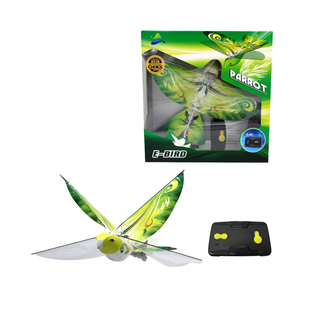 Green Parrot RC Flying Bird
