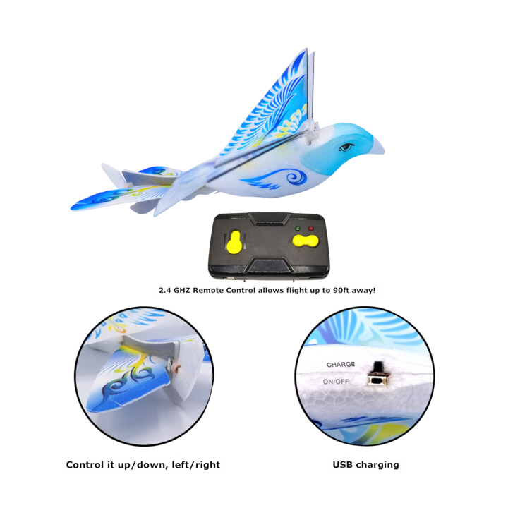 Blue Pigeon RC Flying Bird