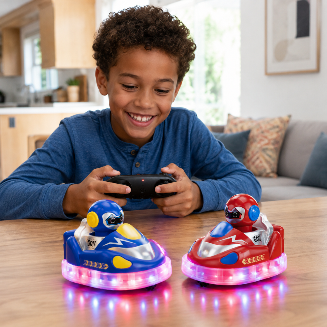 Glow Crasherz RC Bumper Cars
