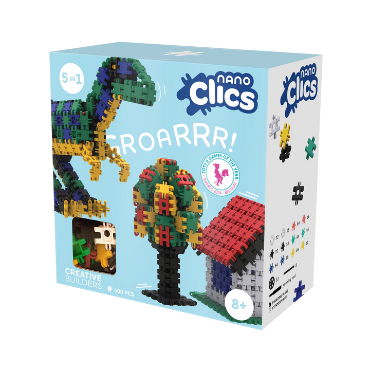 Nano Clics Creative 500pc Groar