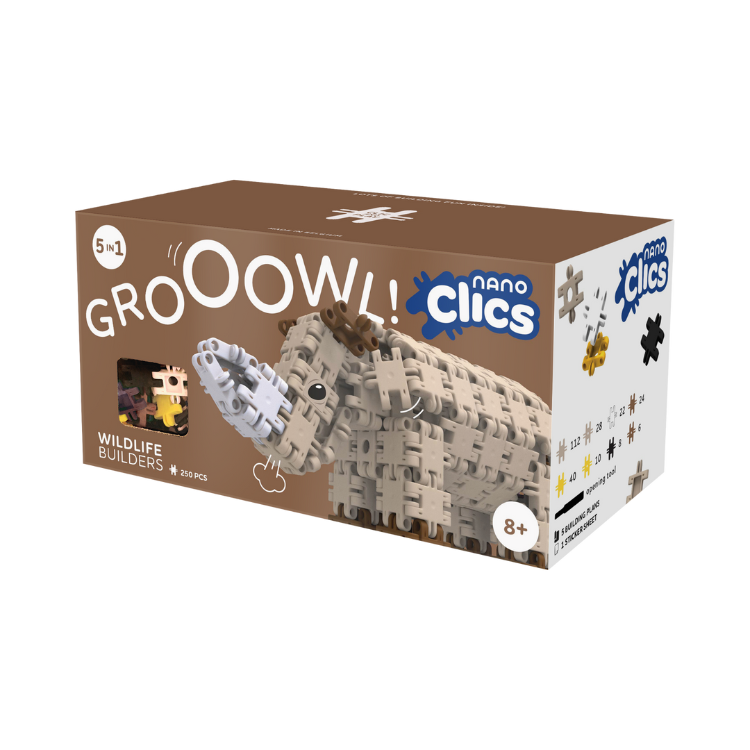 Nano Clics Wildlife 250pc Growl