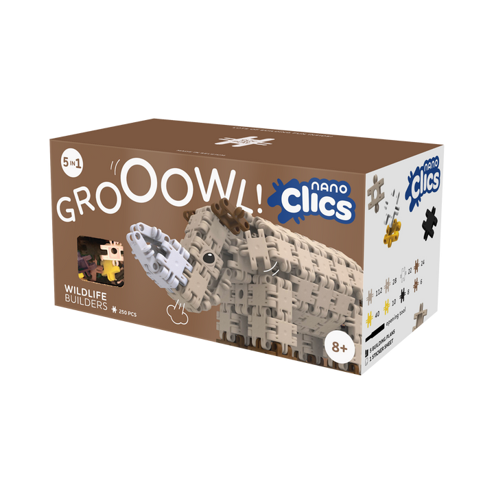 Nano Clics Wildlife 250pc Growl