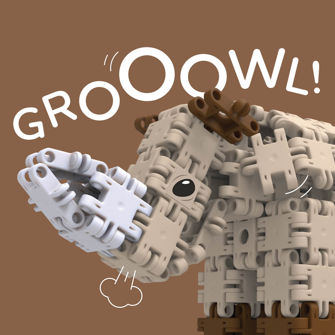 Nano Clics Wildlife 250pc Growl