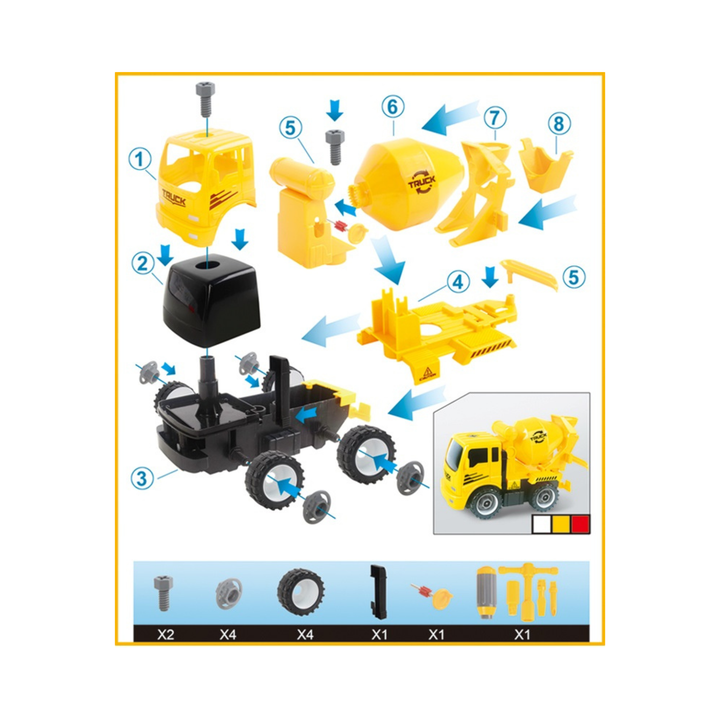 Construct A Truck Mixer