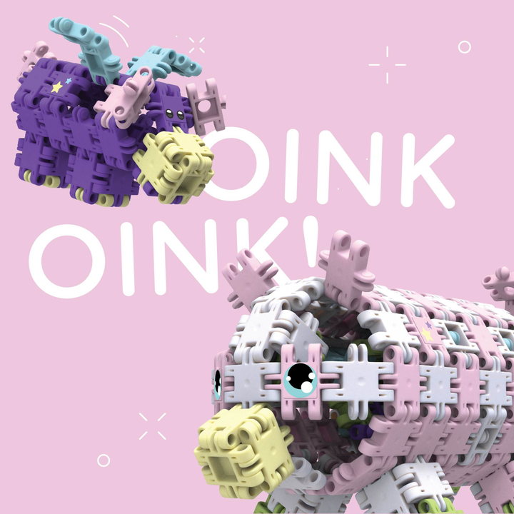Nano Clics Fantasy 250-Piece Oink Oink