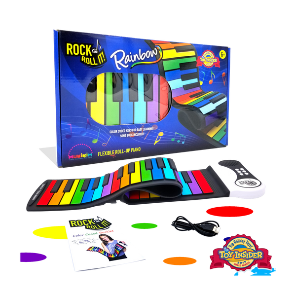 Rock And Roll It Piano Rainbow