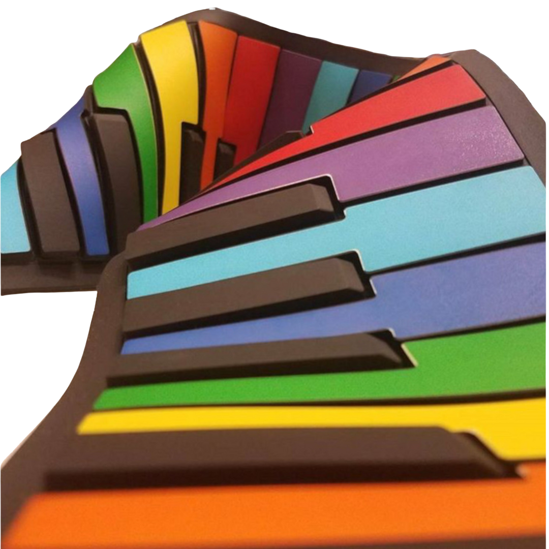 Rock And Roll It Piano Rainbow