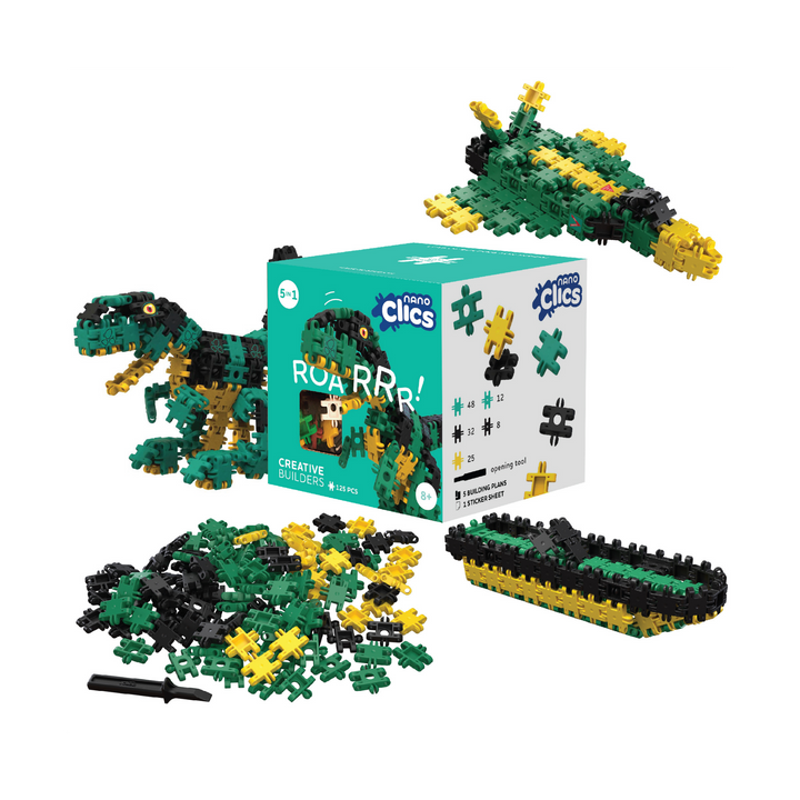 Nano Clics Creative 125pc Roar