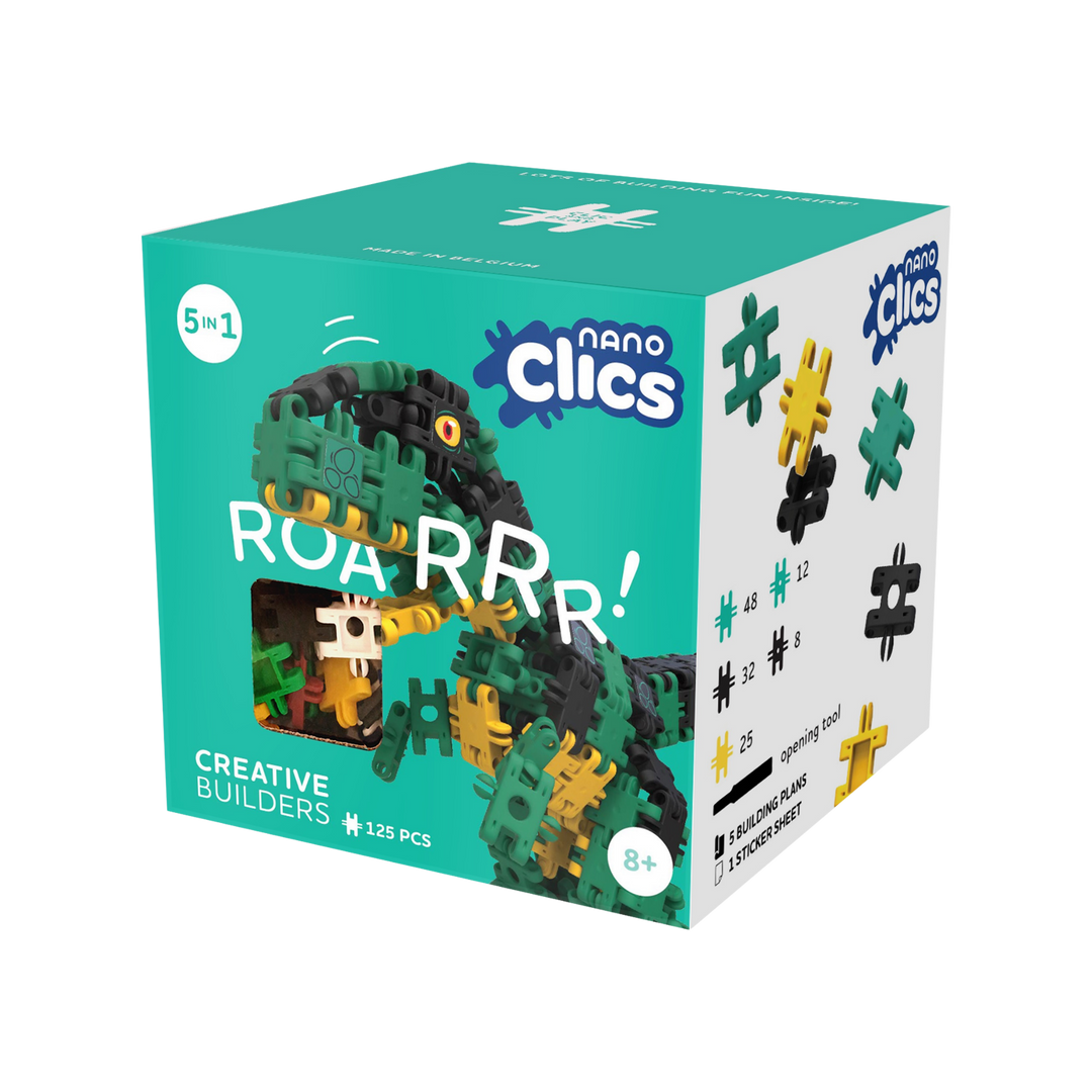 Nano Clics Creative 125pc Roar