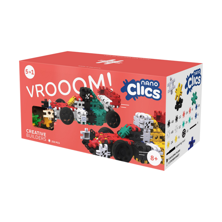 Nano Clics Creative 250pc Vroom