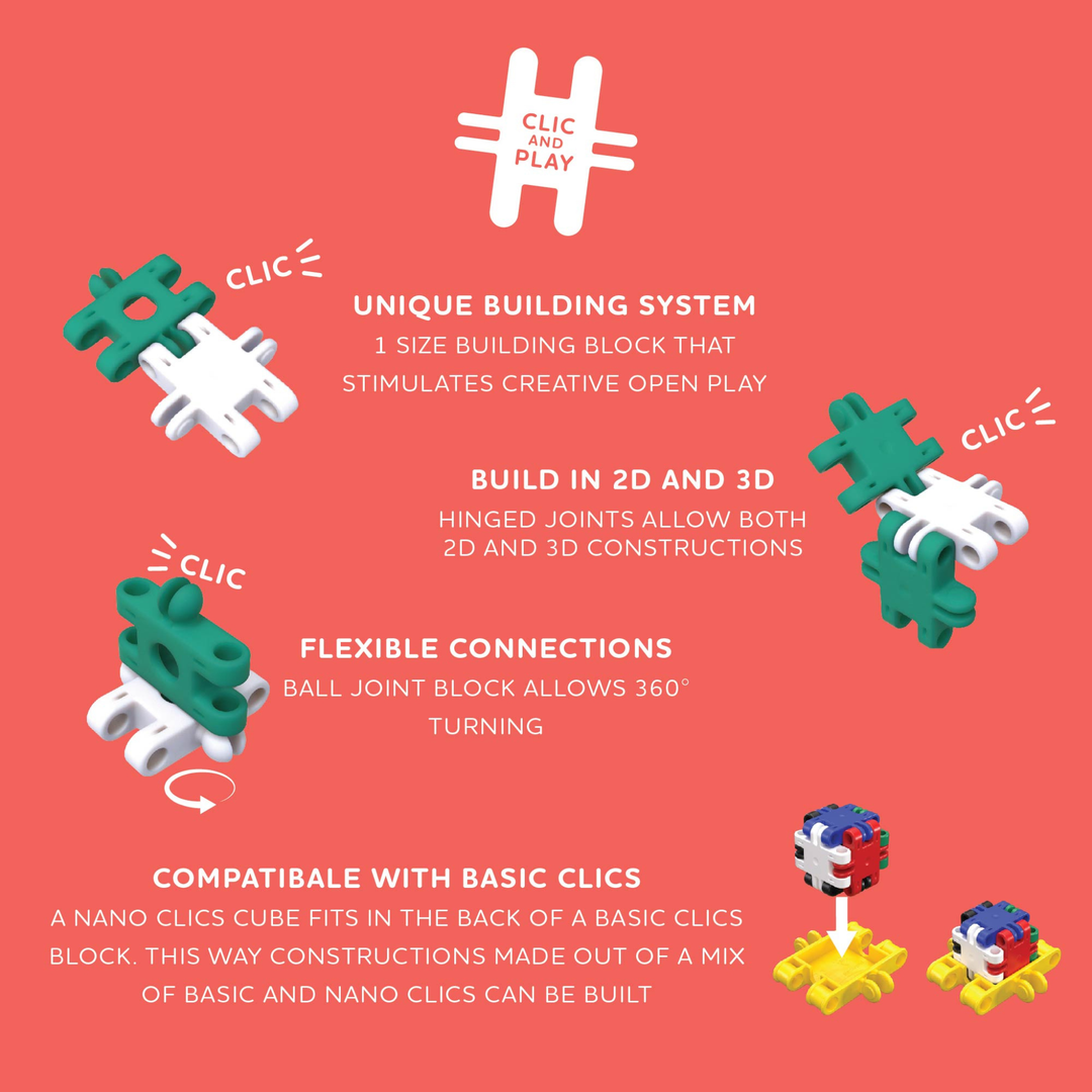 Nano Clics Creative 250pc Vroom