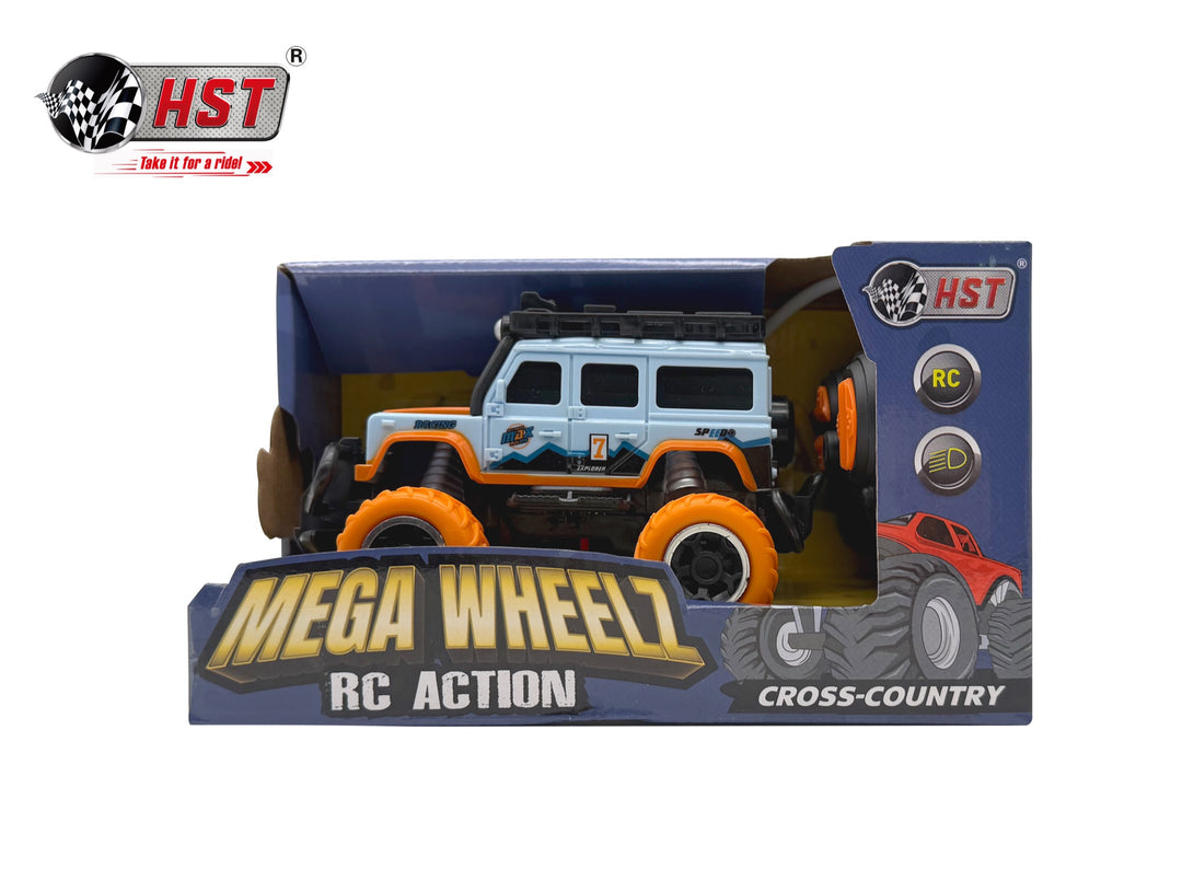 Mega Wheelz remote control monster truck