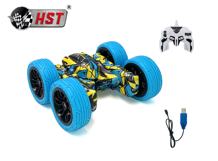 Turbo Topz Wild Style RC double-sided stunt car with remote